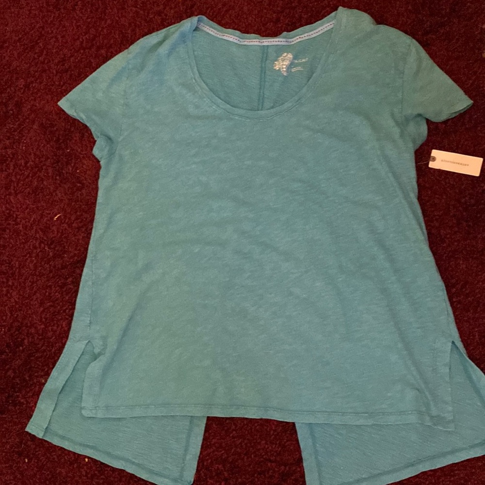 Pilcro cotton ss tunic tee